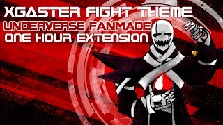 Underverse XGaster Theme WD Gaster Fanmade ONE HOUR EXTENSION [upl. by Ahnavas]