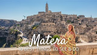 Matera Italy bucket list 10 best things to see and do in the Sassi of Matera [upl. by Thanasi]