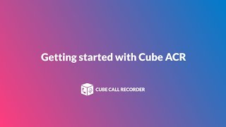 Getting Started with Cube ACR [upl. by Nairehs]