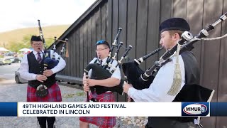 49th Highland Games and Festival celebrated in Lincoln [upl. by Hbaruas]