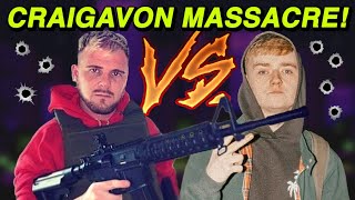 Meek N vs Rockstar The Craigavon Massacre  NI RAP BEEF [upl. by Yauqram]