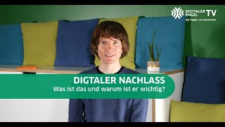 Digitaler Engel Digitaler Nachlass für Seniorinnen [upl. by Shererd]