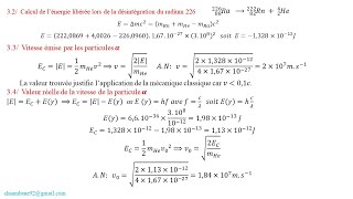 Exercice corrigé RadioactivitéApplication 2 [upl. by Alleunam981]