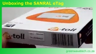 Unboxing the SANRAL eTag for new ETolls in Gauteng [upl. by Fretwell]