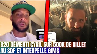 Booba sexprime sur 500K de billet acheté par cyril Hanouna au stade de france [upl. by Philemon488]