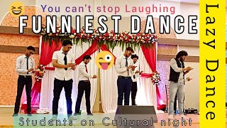 Lazy Dance • Funny Lyrical Dance • Expressionless Dance  You cant stop Laughing SHANCON Nepal [upl. by Patsis457]