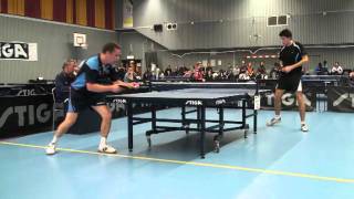 Olah vs Waldner Ängby international set 12345 [upl. by Annaid991]