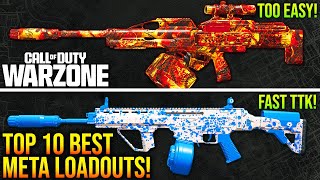 WARZONE New TOP 10 BEST META LOADOUTS After Update WARZONE Best Weapons [upl. by Melville]