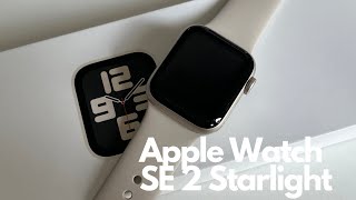 Apple Watch SE 2 40mm Starlight Aluminium The Best Value For Money Apple Watch In 2023 Unboxing [upl. by Brigitta]