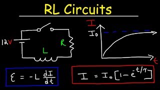 RL Circuits  Inductors amp Resistors [upl. by Enilecram]