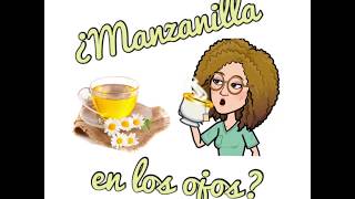 ¿Manzanilla para los ojos 🤔 [upl. by Riebling]