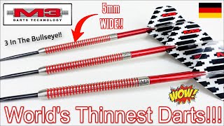 WORLDS THINNEST DARTS  M3 Advanced MultiRinged Darts Review [upl. by Stamata703]