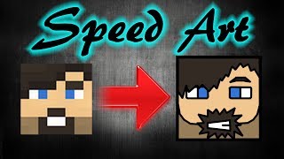 SPEED ART 10  GussDx EN CARTOON   TpZ [upl. by Leschen135]