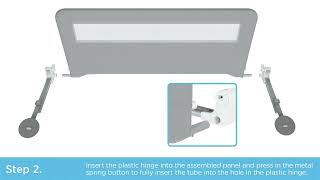 Baby Bed Rail Installation Guide  Perma Child Safety™ [upl. by Elorak]