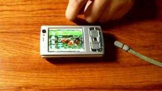 Nokia N95 with iPhone multi touch screen [upl. by Christalle757]