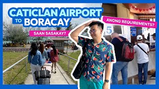 How to Get from CATICLAN AIRPORT to BORACAY  Travel Requirements • Filipino w ENG Subtitles [upl. by Machutte]