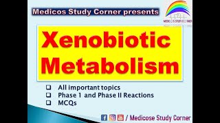 Xenobiotics Metabolism Biochemistry  2nd year MBBS BDS Xeno [upl. by Nahsab]