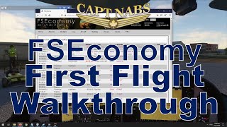 FSEconomy Your First Flight Walkthrough Lots of Tips [upl. by Chisholm145]