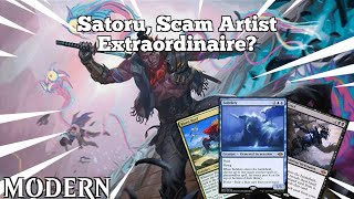 Satoru Scam Artist Extraordinaire  OTJ Sultai Satoru  Modern  MTGO [upl. by Annissa18]