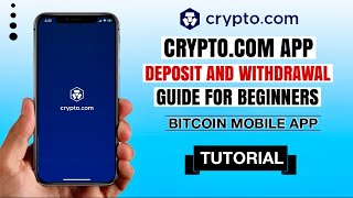 How to DEPOSIT or WITHDRAW on Cryptocom App  Tutorial [upl. by Ellehcal]