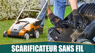 LE MEILLEUR SCARIFICATEUR SANS FIL – Stihl RLA 240 [upl. by Ettenim]