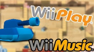 Tanks Wii Play  Wii Music [upl. by Odlo]