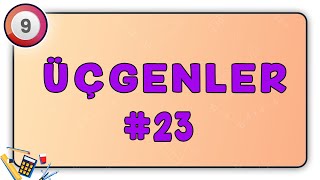 Üçgenler 23 📐  34Föy  35Föy  Dik Üçgen ve Trigonometri  9Sınıf Matematik [upl. by Solakcin]