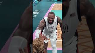 HOW does LeBron remember all these hand shakes [upl. by Abla]