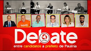 Debate entre candidatos a prefeito de Paulínia  30 de setembro segunda às 14 horas [upl. by Shanley]