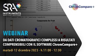 SRA Academy Da dati cromatografici complessi a risultati comprensibili con il ChromCompare [upl. by Fenton]