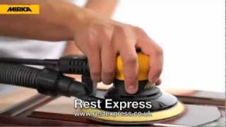 Mirka CEROS Random Orbital Sander  Introduction  from Rest Express [upl. by Unhsiv]