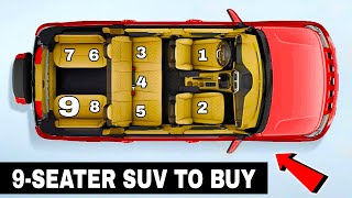 9seater SUVs for the Biggest Families Comprehensive Buying Guide with Prices [upl. by Arodnahs]