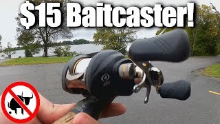 New 15 BAITCAST Reel  Setting Up and Fishing With a New Reel [upl. by Cordalia]