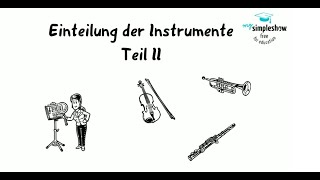 Instrumentenkunde Einteilung der Instrumente Teil 2 [upl. by Purity698]