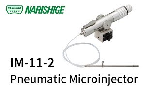 IM112 Pneumatic Microinjector [upl. by Rehtul]