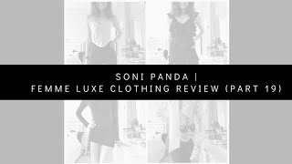 Femme Luxe Clothing Review Part 19 [upl. by Griggs]