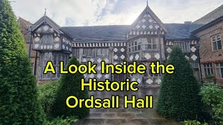 A Look Inside the Historic and Haunted Ordsall Hall Salford Manchester [upl. by Zetrom]