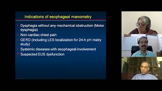 5 Esophageal Manometry amp Impendance Dr Uday C Ghoshal [upl. by Allit]