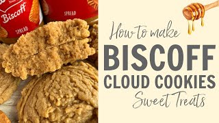 How to make a Biscoff Cloud Cookies Recipe Shorts [upl. by Arel]