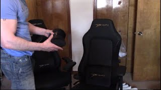 EwinRacing Upgraded Gaming chair 2024 Overview [upl. by Rik]