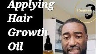 How to apply Hair Growth Oil  360waves [upl. by Hajidahk567]