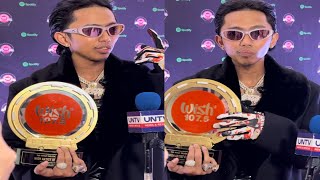 FLOW G SIKAT NA RAPSTAR BIG WINNER SA KAKATAPOS NA 9TH WISH MUSIC AWARDS [upl. by Nohsreg]