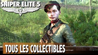 TOUS LES COLLECTIBLES X19  ÉTABLIS  AIGLES  OBJETS   RÉSIDENCE OCCUPÉE SNIPER ELITE 5 [upl. by Leirbma]