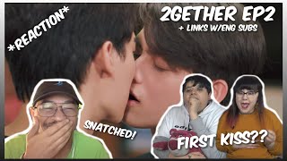 FIRST KISS เพราะเราคู่กัน 2gether The Series  EP2  ReactionReview [upl. by Salim]