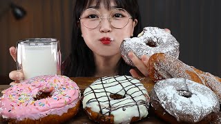 던킨에서도 못 사먹는 도너츠 먹방🍩 DONUTS MUKBANG  ASMR EATING SOUNDS [upl. by Roter]