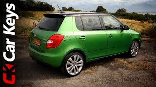 Skoda Fabia vRS 2013 review  Car Keys [upl. by Polito]