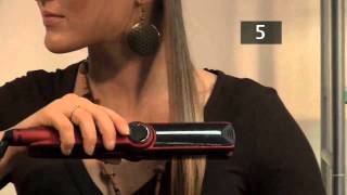 How To Use Hair Straighteners [upl. by Assirt]