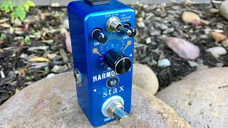 STAX Harmonizer pedal demo [upl. by Fusco]