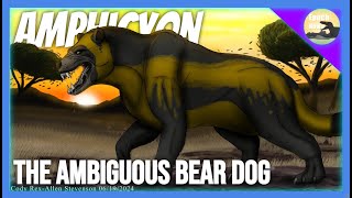 Amphicyon The Ambiguous Bear Dog [upl. by Samled731]