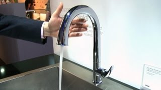 Kohler Sensate touchless faucet  Consumer Reports [upl. by Racklin722]